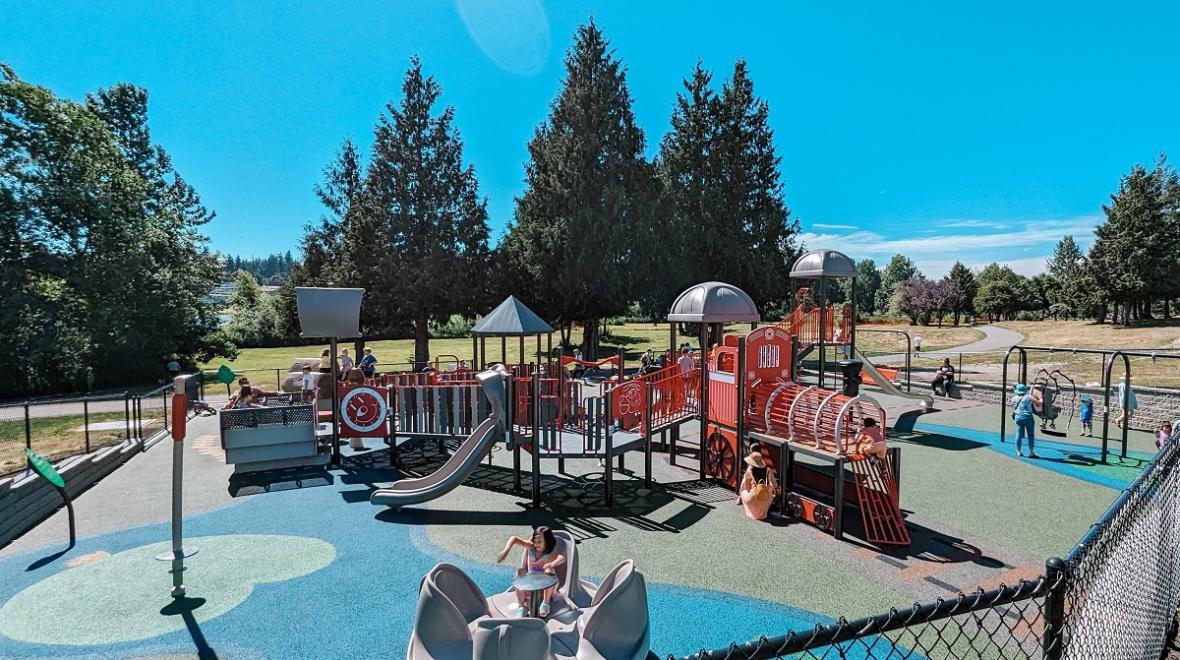 Ballinger Park New Playground ParentMap
